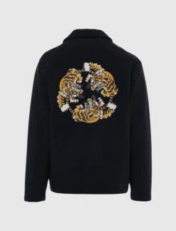 Kenzo VERDY COACH JACKET 5 Kenzo VERDY COACH JACKET -Men Fashion FF55BL0629NG BLK 3