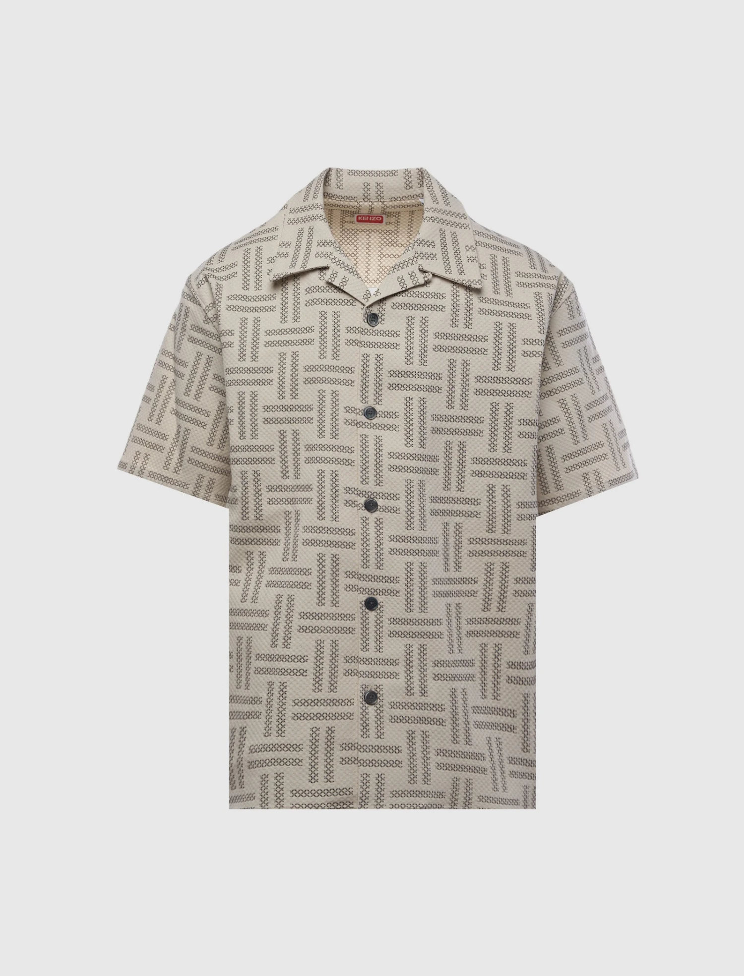 Kenzo HAWAIIAN WEAVE SHIRT 1 Kenzo HAWAIIAN WEAVE SHIRT