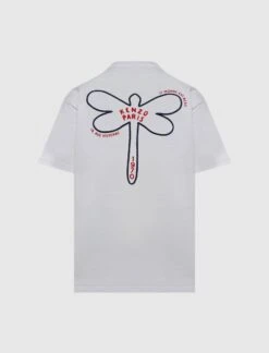 Kenzo DRAGONFLY T-SHIRT 5 Kenzo DRAGONFLY T-SHIRT -Men Fashion FF55TS4954SI OWH 3
