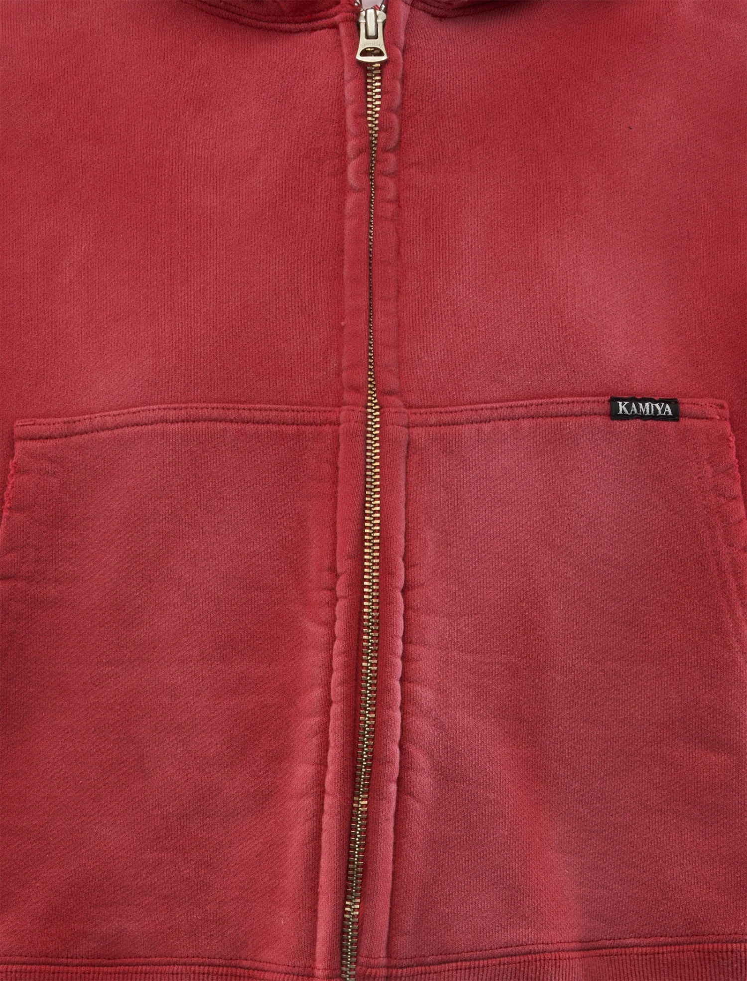 KMY-ROSE DISTRESSED ZIP HOODIE 2 KMY-ROSE DISTRESSED ZIP HOODIE - Image 2