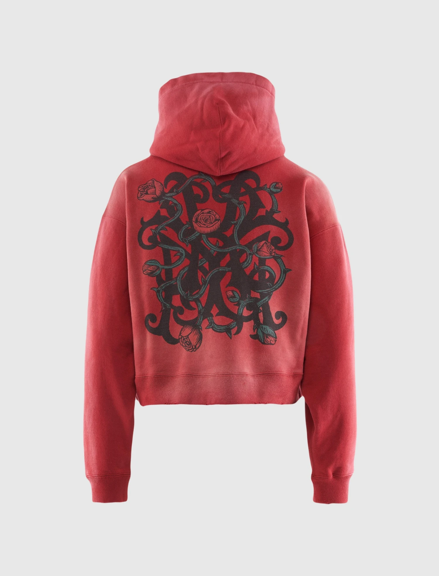 KMY-ROSE DISTRESSED ZIP HOODIE 3 KMY-ROSE DISTRESSED ZIP HOODIE - Image 3