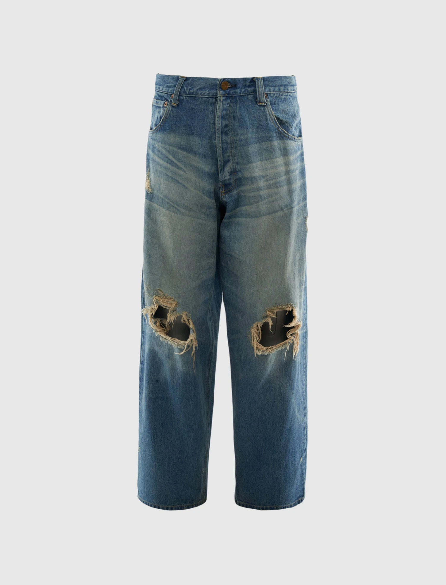 DENIM WIDE PANTS 1 DENIM WIDE PANTS