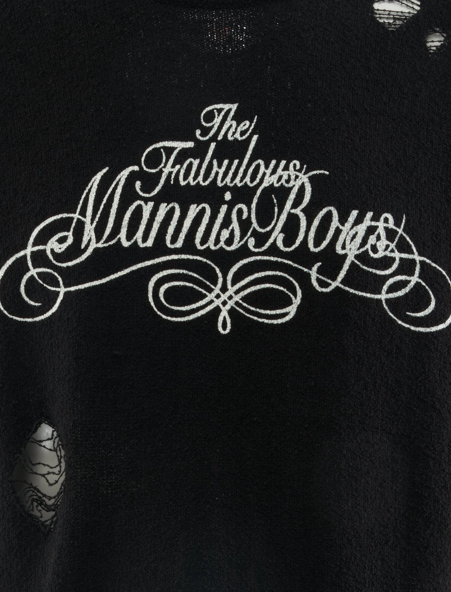 KAMIYA DISTRESSED KNIT SHRT 2 KAMIYA DISTRESSED KNIT SHRT - Image 2