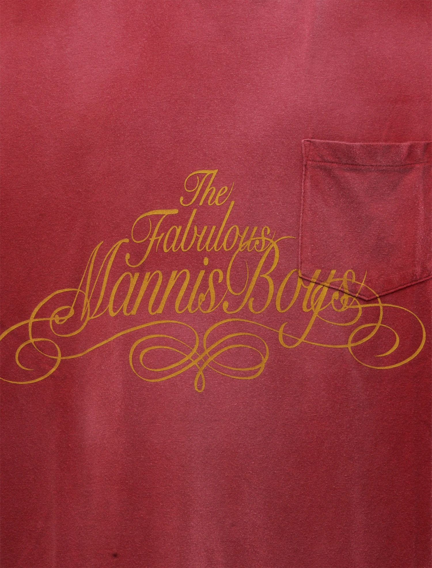 KAMIYA DISTRESSED POCKET TEE 2 KAMIYA DISTRESSED POCKET TEE - Image 2