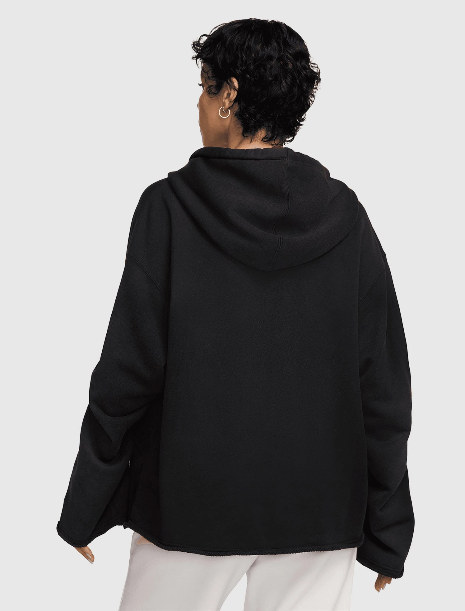 WOMEN'S WASHED HOODIE SWARVOSKI LOGO 3 WOMEN'S WASHED HOODIE SWARVOSKI LOGO - Image 3