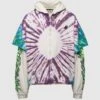 TYE-DYE ZIP-UP