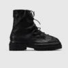 424 LACED UP BOOT "BLACK"