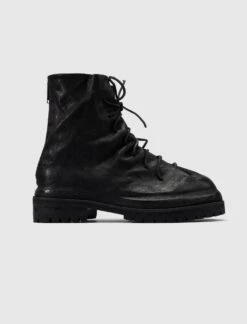 424 LACED UP BOOT "BLACK"