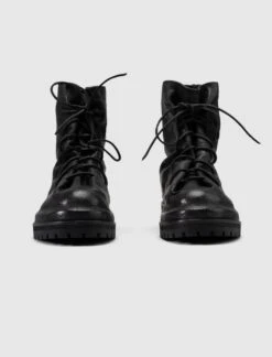424 LACED UP BOOT "BLACK" -Men Fashion LACEDUPBOOTROUGHLEATHER 5