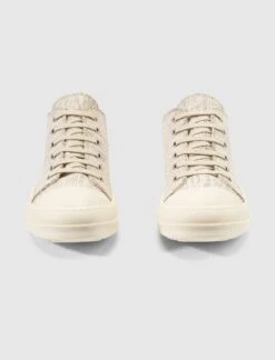 MEGACRUST STRETCH DENIM LOW SNEAKERS "BLACK/MILK" -Men Fashion MEGACRUSTSTRETCHDENIMLOWSNEAKERS BLACK MILK 5