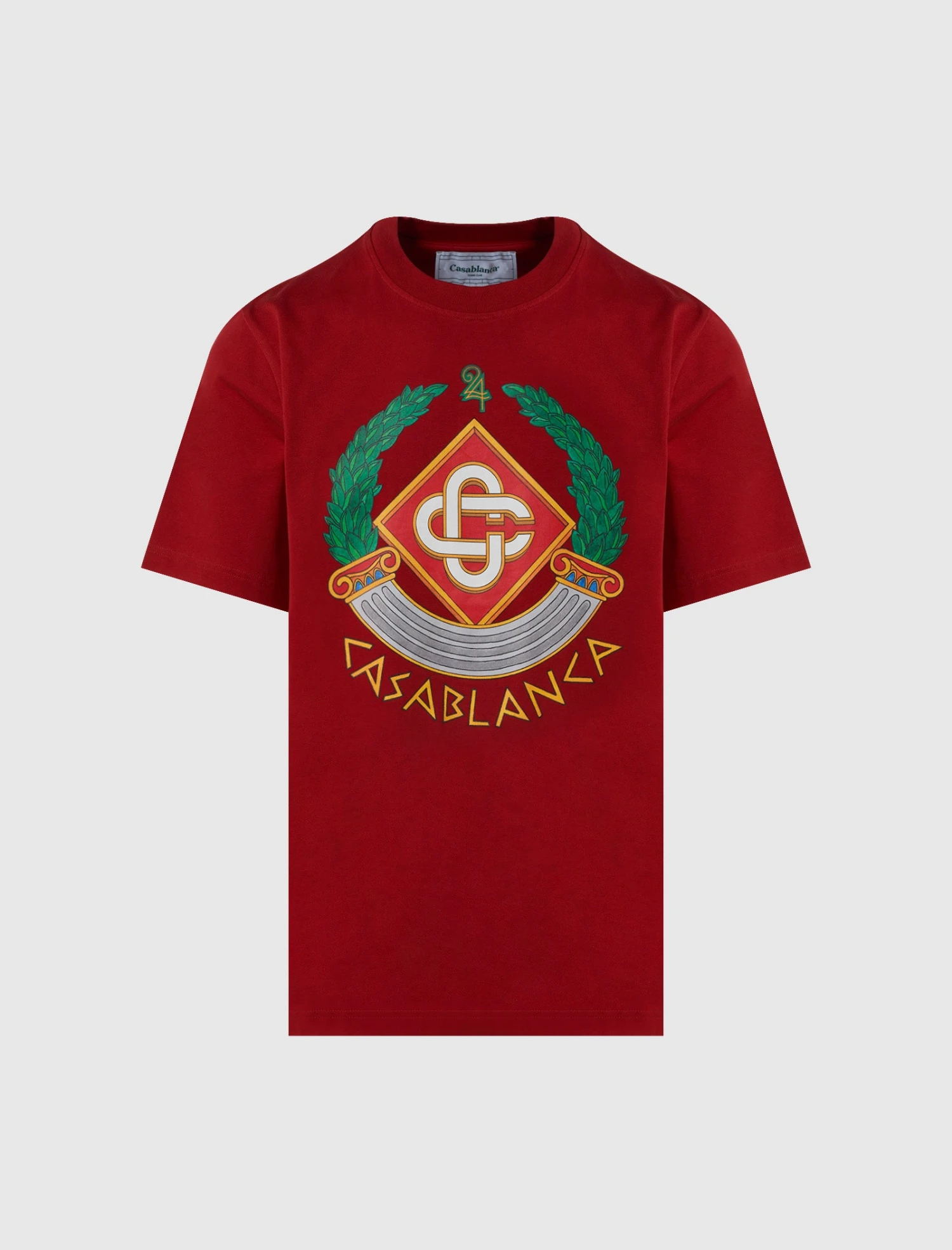 Casablanca CREST PRINTED TEE 1 Casablanca CREST PRINTED TEE