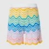 Casablanca WAVE KNIT SHORT