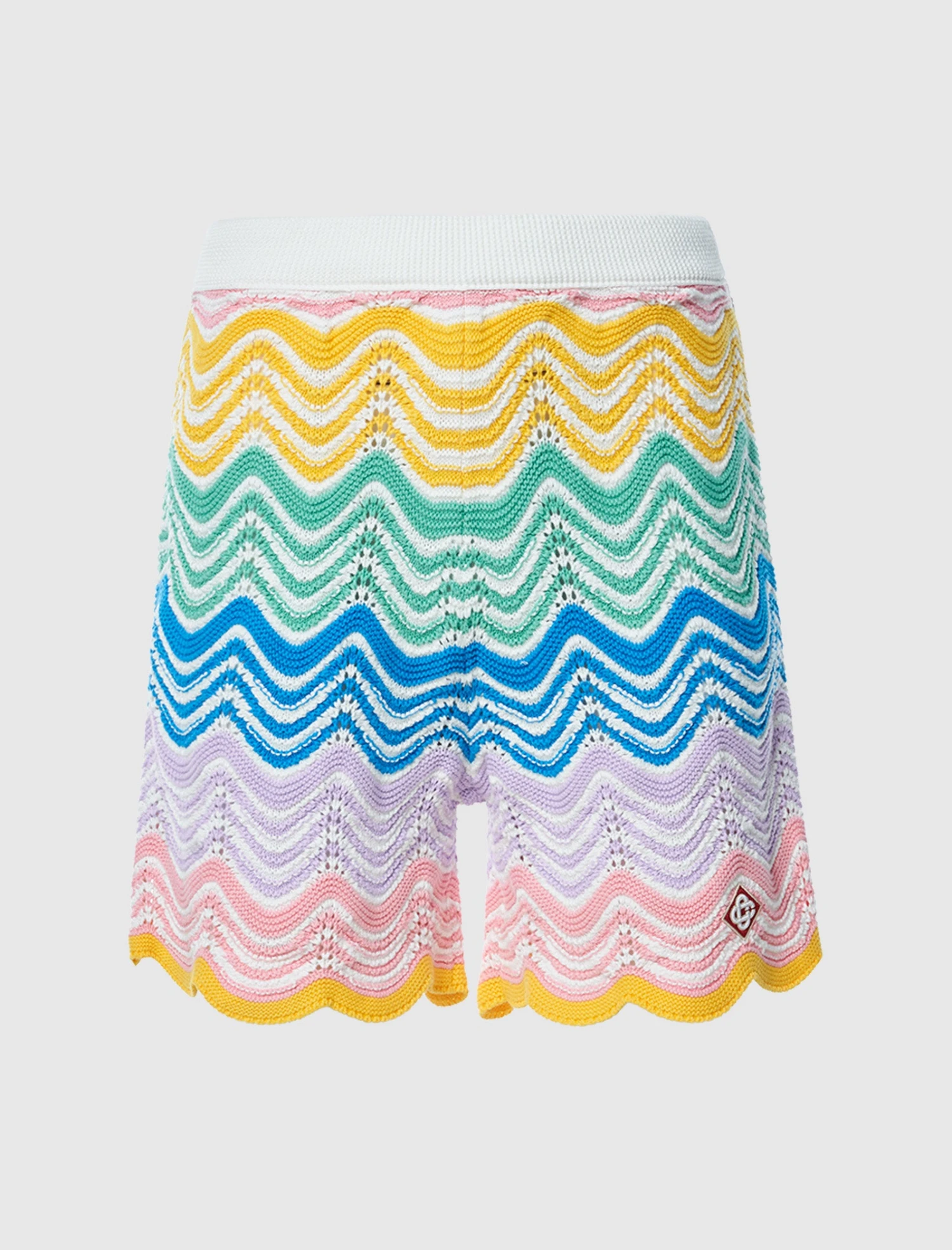 Casablanca WAVE KNIT SHORT 1 Casablanca WAVE KNIT SHORT