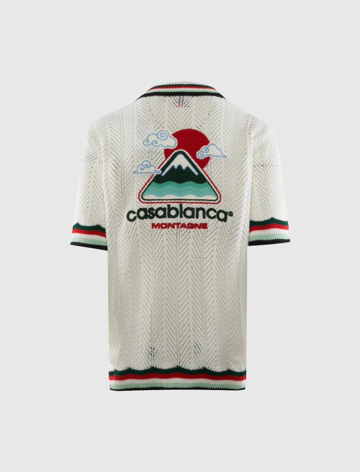 Casablanca SPORTY CROCHET SHIRT 3 Casablanca SPORTY CROCHET SHIRT - Image 3