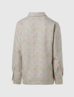 Casablanca JACQUARD SHIRT JACKET -Men Fashion MPS24 JK 200 01 3