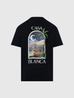 Casablanca LA NIGHT TEE 5 Casablanca LA NIGHT TEE -Men Fashion MS25 JTS 001 11 3