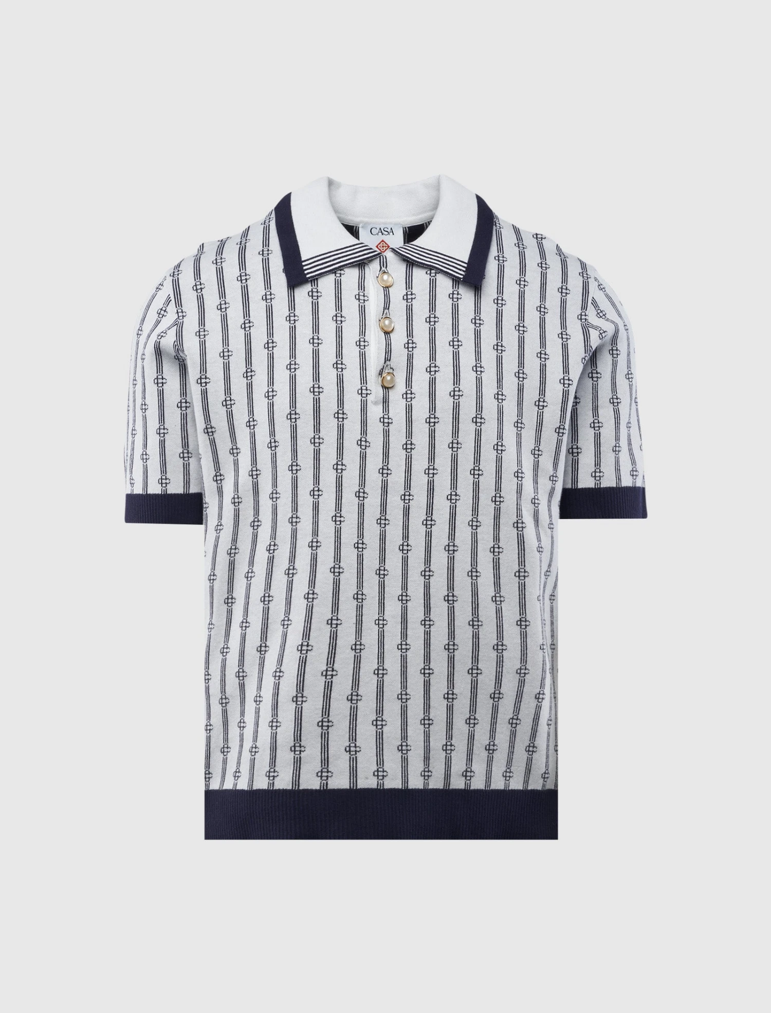 Casablanca MONOGRAM POLO 1 Casablanca MONOGRAM POLO