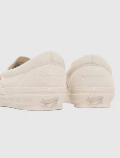 Vans NEIGHBORHOOD X OTW CLASSIC SLIP ON "WHITE" -Men Fashion NEIGHBORHOODXOTWCLASSICSLIPON WHITE 4