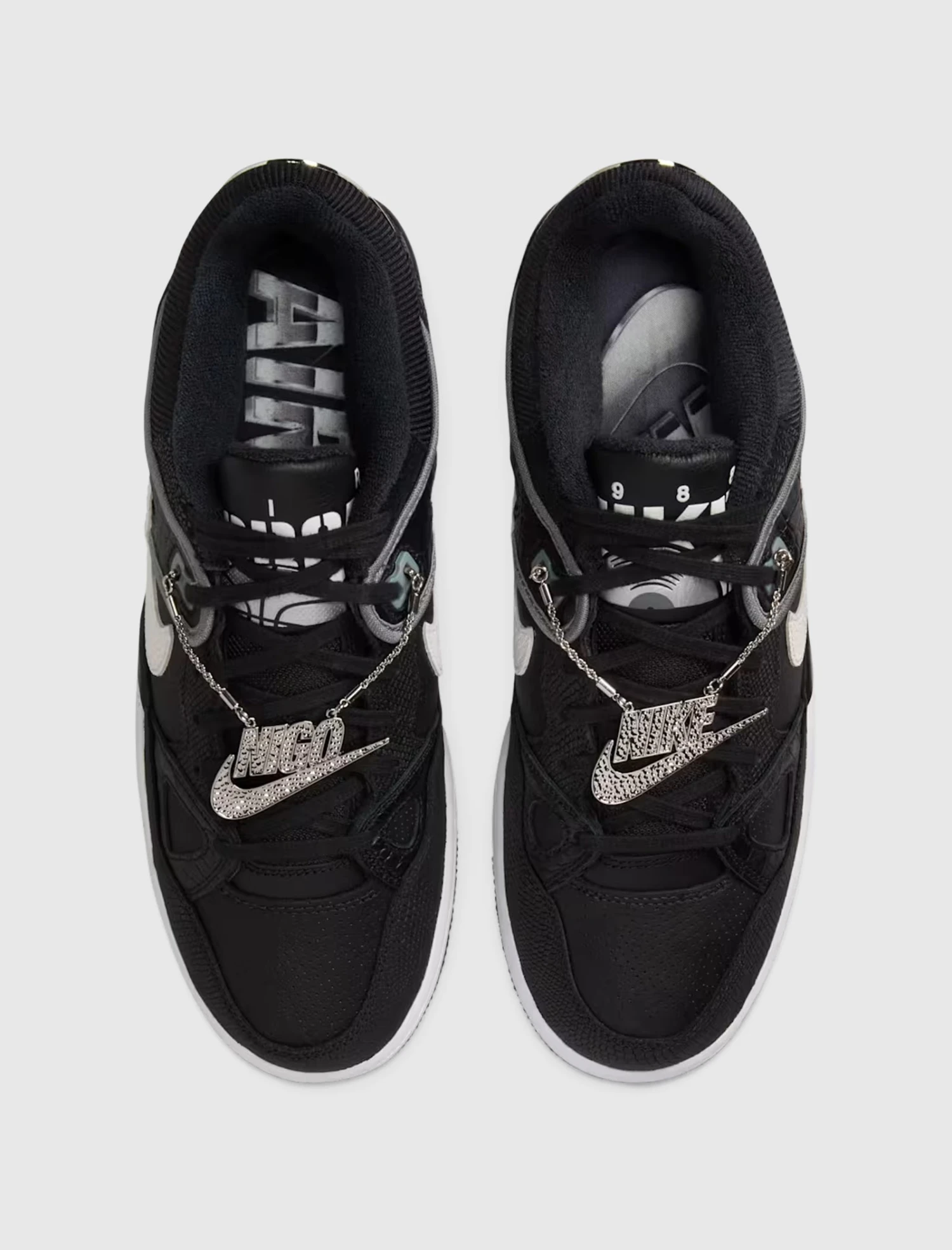 Nike NIGO AIR FORCE 3 LOW "BLACK AND WHITE" 5 Nike NIGO AIR FORCE 3 LOW "BLACK AND WHITE" - Image 5