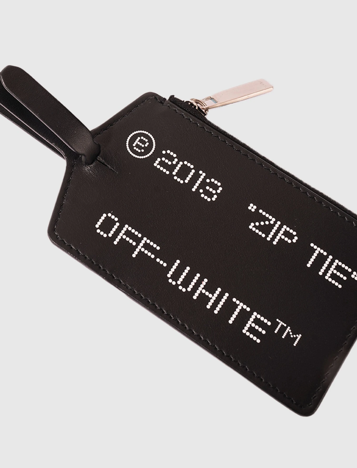 Off-White ZIP TIE CARD CASE 2 Off-White ZIP TIE CARD CASE - Image 2