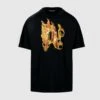 Palm Angels BURNING MONOGRAM TEE