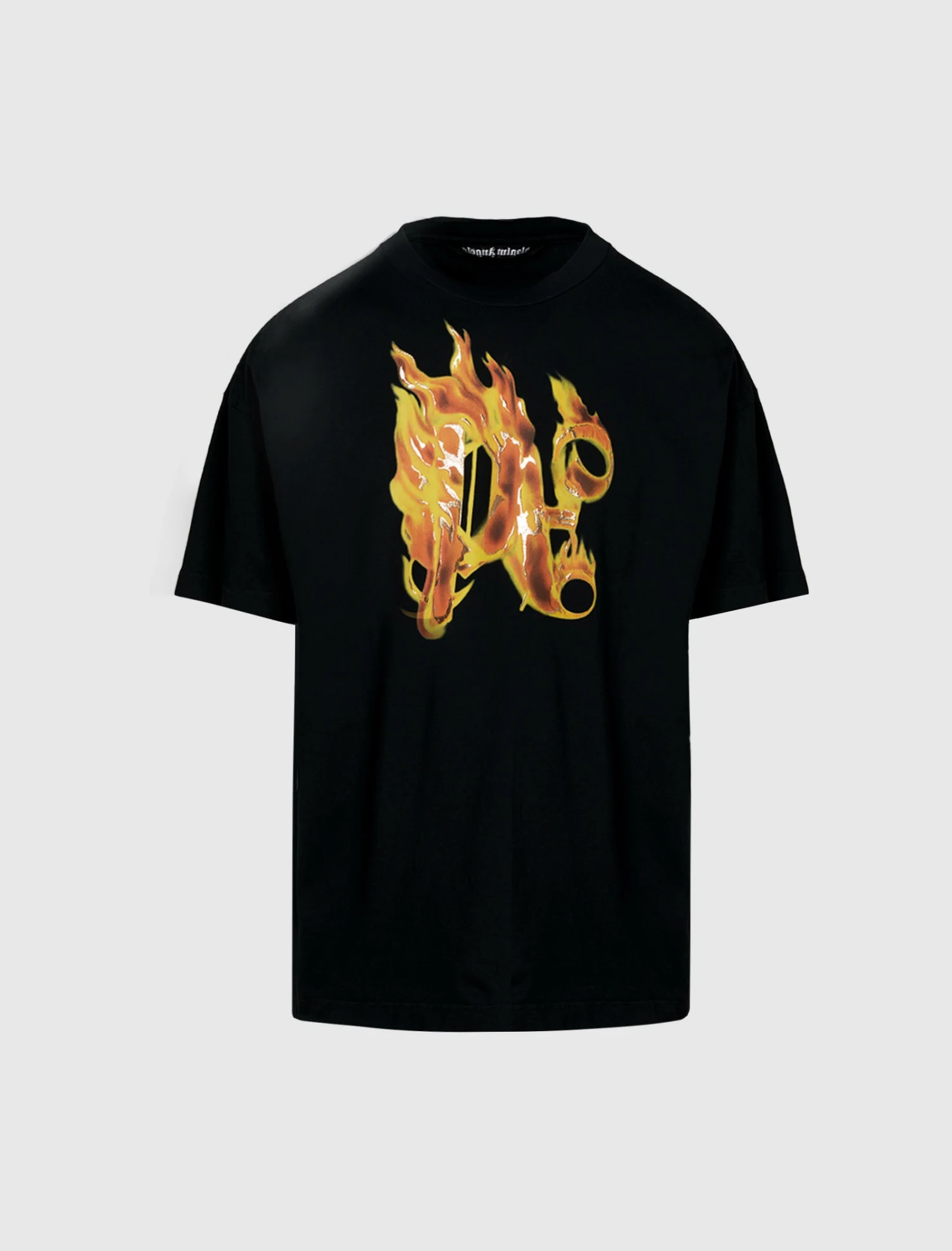Palm Angels BURNING MONOGRAM TEE 1 Palm Angels BURNING MONOGRAM TEE