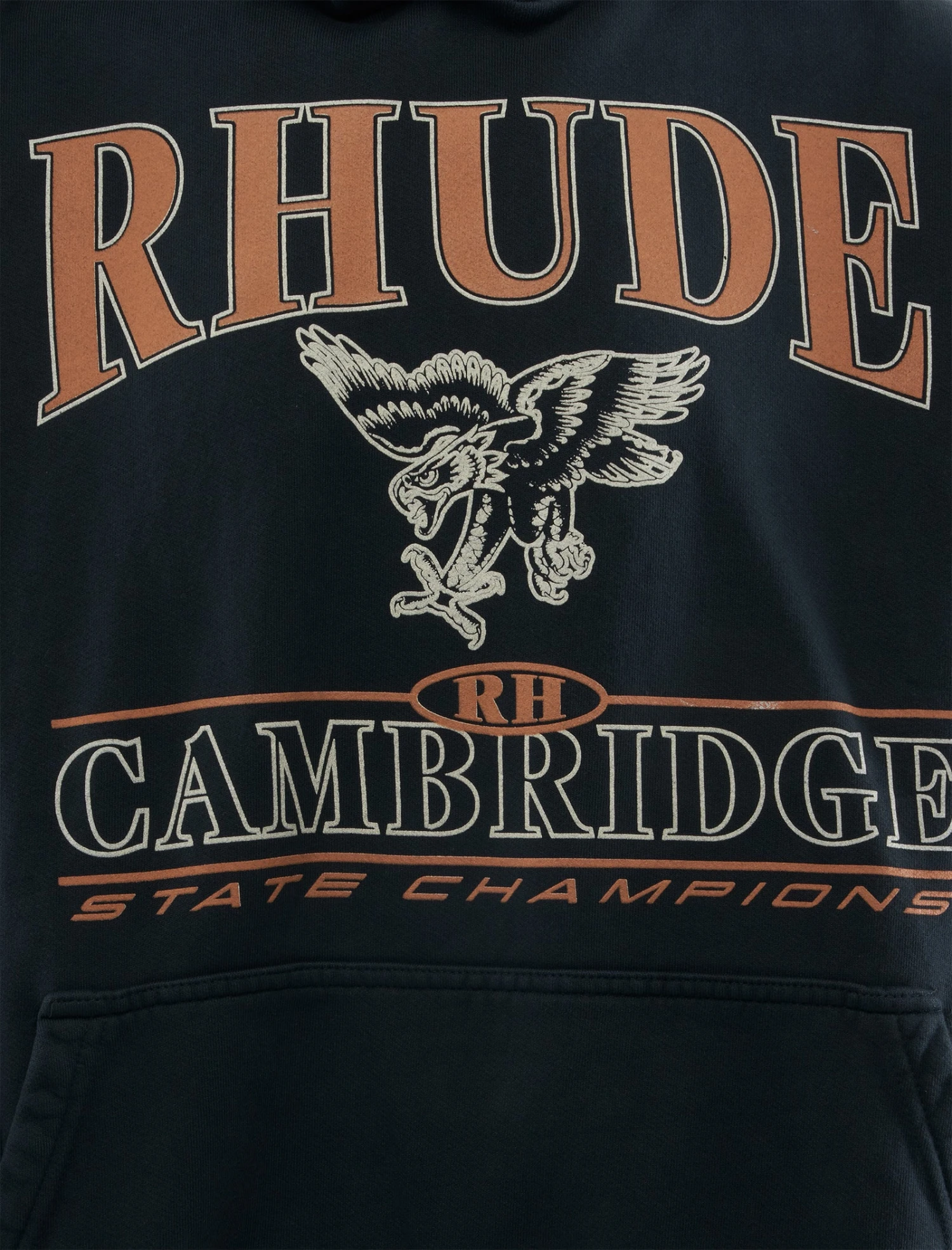 Rhude CAMBRIDGE CHAMPS HOODIE 2 Rhude CAMBRIDGE CHAMPS HOODIE - Image 2