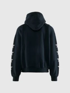 Rhude CAMBRIDGE CHAMPS HOODIE 5 Rhude CAMBRIDGE CHAMPS HOODIE -Men Fashion RHPF25HO10012 VBLK 3