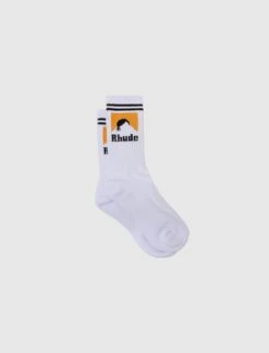 Rhude STRIPED MOONLIGHT SOCK