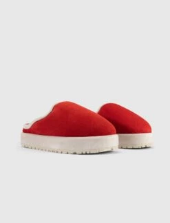 EMBROIDERY SOLE LOAFERS -Men Fashion SLIPPERRED 4