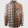 PATCHWORK FLANNEL SHIRT