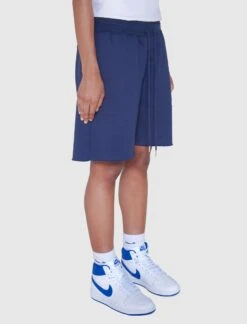 BAR LOGO SWEATSHORT -Men Fashion SUB 004V1 NVY 2