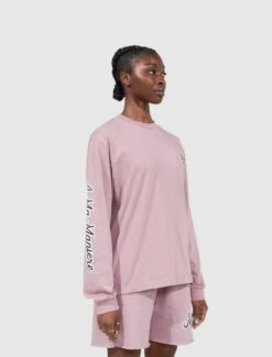 AMM CURSIVE LOGO LONG SLEEVE 9 AMM CURSIVE LOGO LONG SLEEVE -Men Fashion SUT 016 MAUVE 5