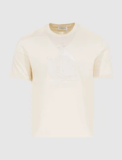 A MA MANIÉRE EMBROIDERED LOGO TEE