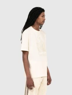 A MA MANIÉRE EMBROIDERED LOGO TEE -Men Fashion TS0002 AMM CRM 2