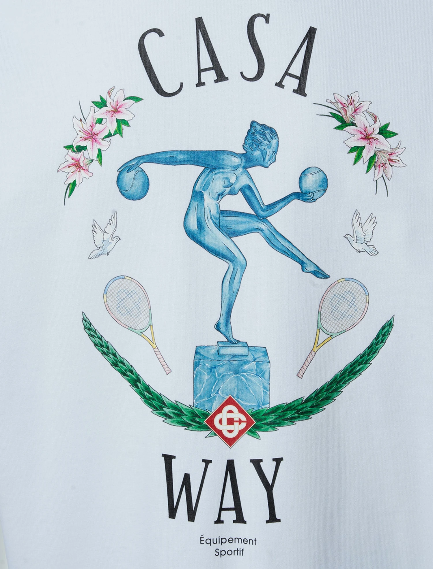 Casablanca STATUE EN MARBRE PRINTED TEE 2 Casablanca STATUE EN MARBRE PRINTED TEE - Image 2