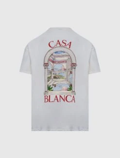 Casablanca LE PASSAGE PRINTED TEE -Men Fashion U MPS25 JTS 001 07 3