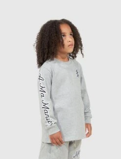 KIDS CURSIVE LOGO LONG SLEEVE 10 KIDS CURSIVE LOGO LONG SLEEVE -Men Fashion Untitled 45
